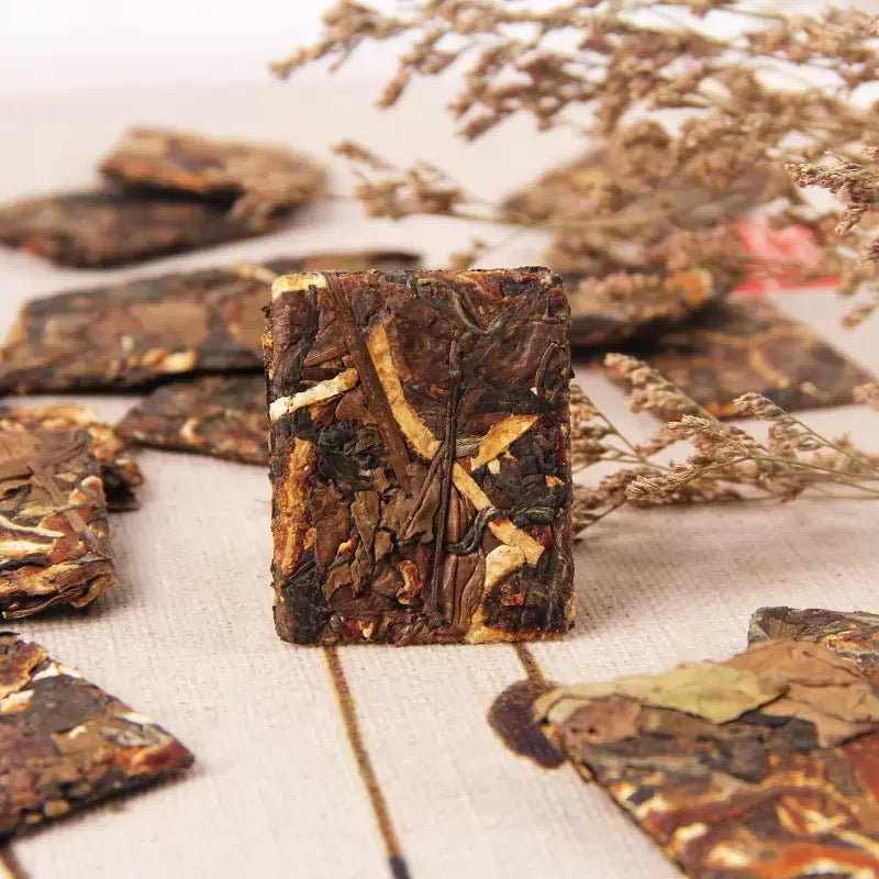Tangerine peel white tea Shoumei