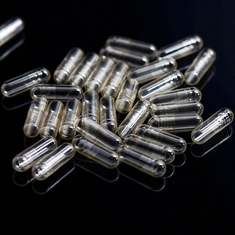 Empty Capsules - Clear Gelatin Capsules , Size 00