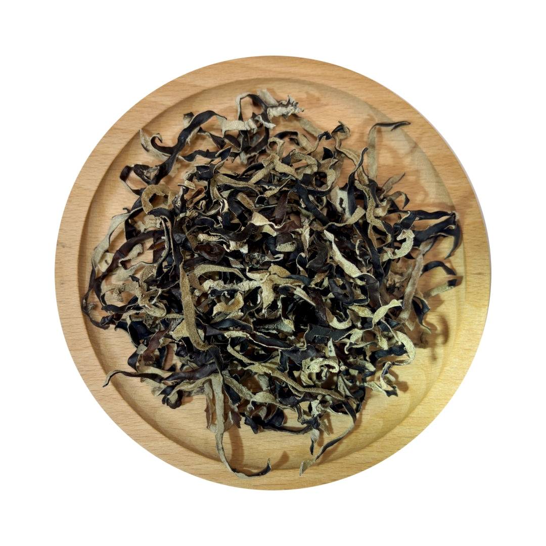 Dried Black Fungus Wood Ear Mushroom  Shredded