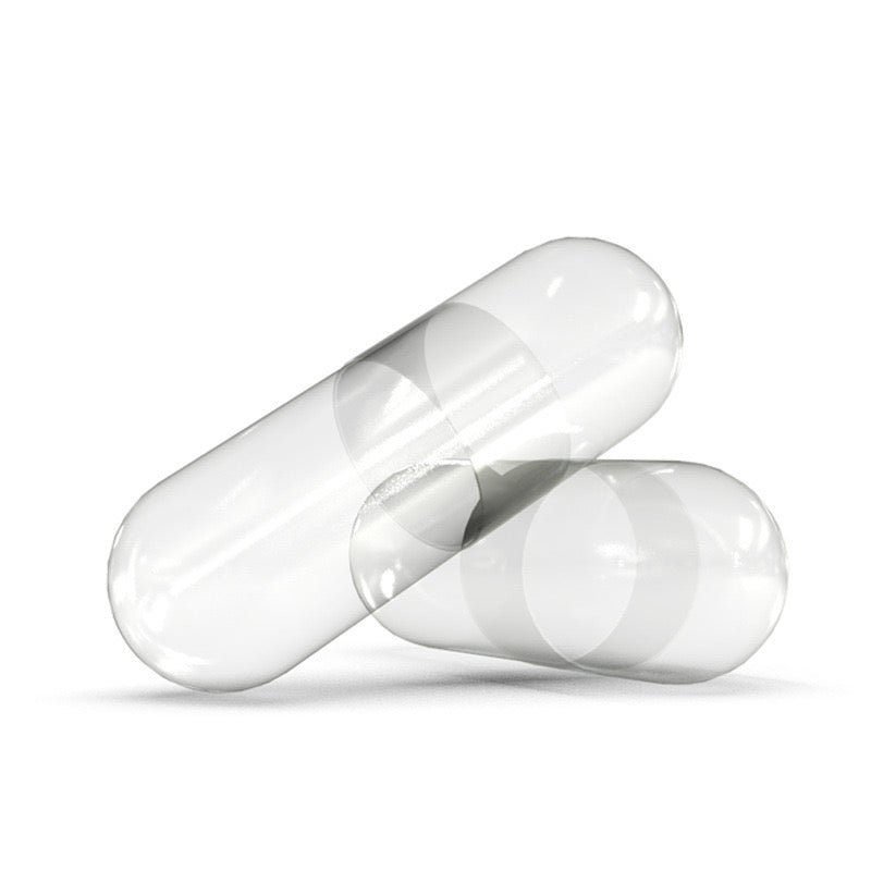 Empty Capsules  - Clear Gelatin Capsules ， Size 00