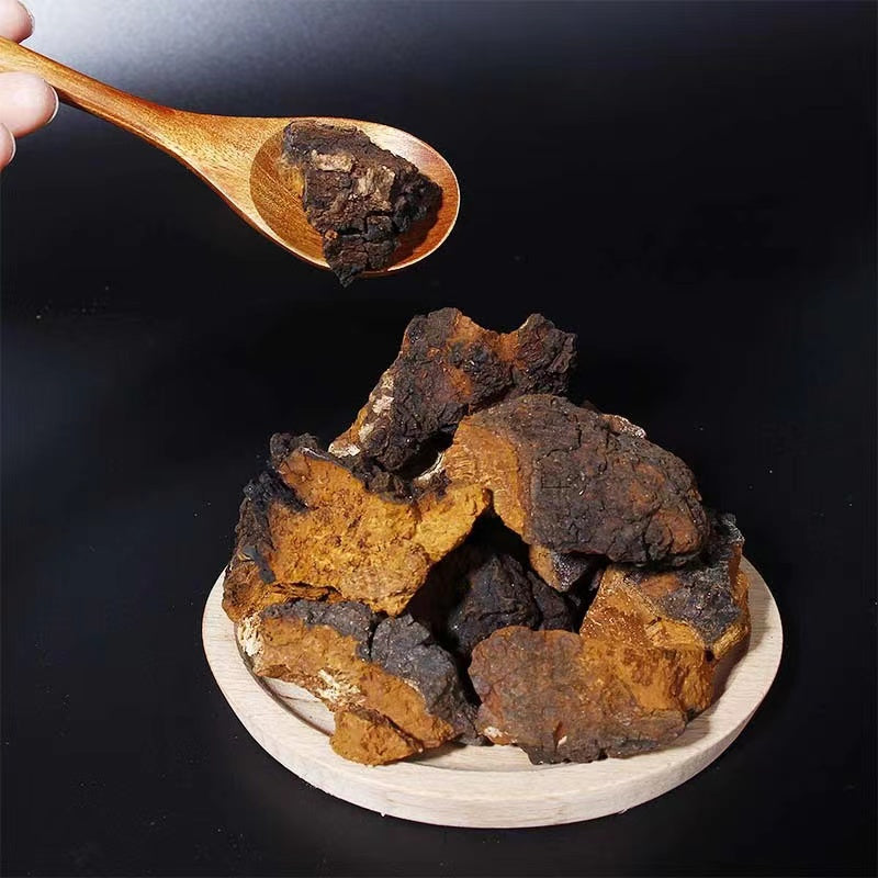 Wild Chaga Mushroom Extract Powder / Dual Extract Pesticide Residue Free