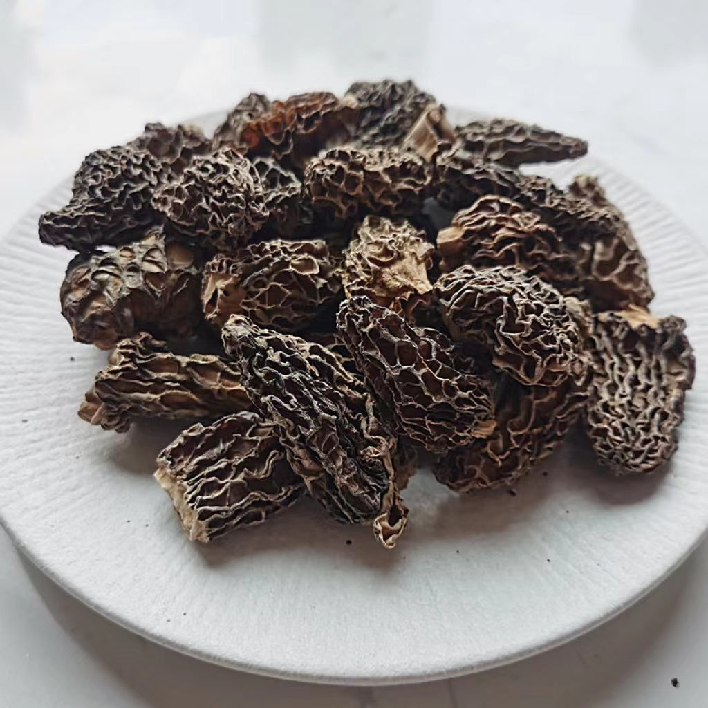 3-5 cm Wild Dried Morel Mushroom Without Stem, Dried Morchella Conica