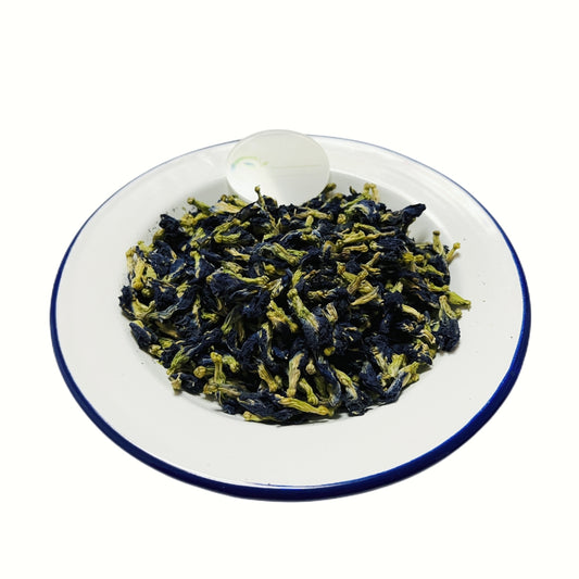 Butterfly Pea Flower Blue Tea & Dried Clitoria Ternatea Herbs & Anchan Tea